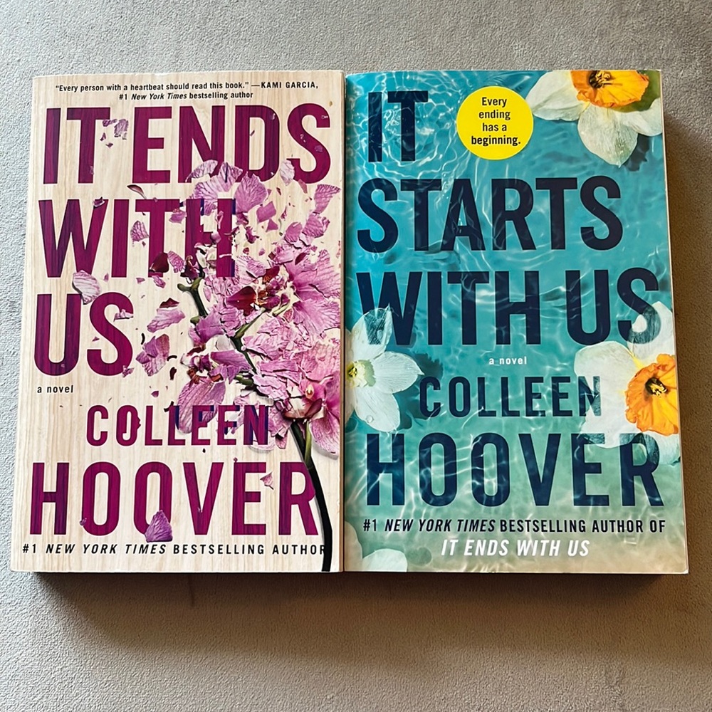 It Ends With Us and It Starts With Us by Colleen Hoover - Picture 1 of 1